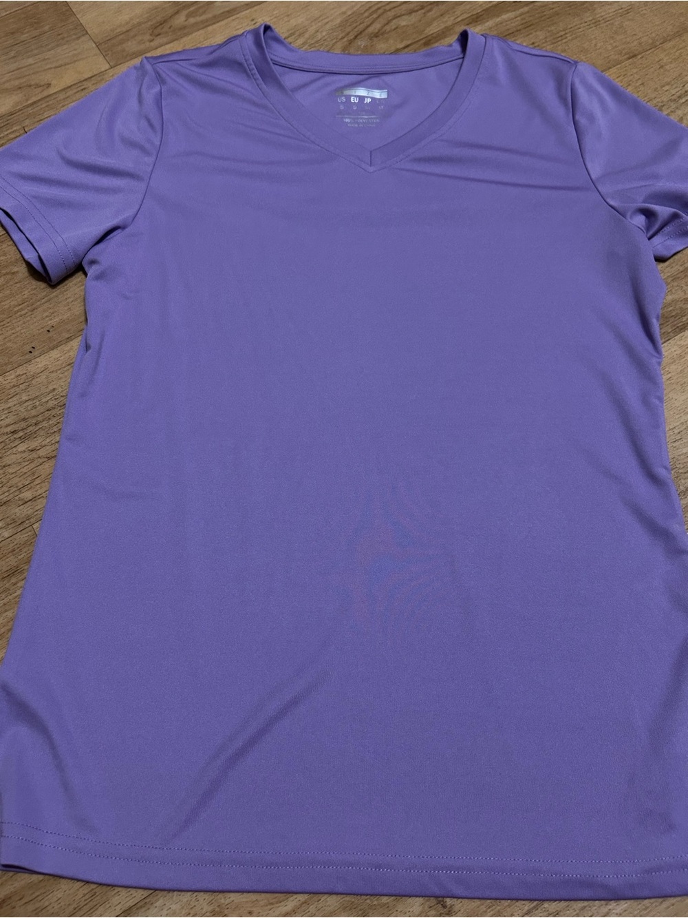 Women’s V-Neck Active Tee - Lavender Purple